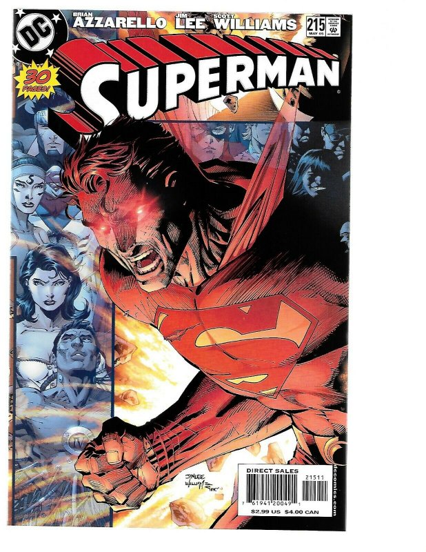 12 DC Superman Comics # 210 211 212 213 214 215 216 217 218 219 220 221 GK45