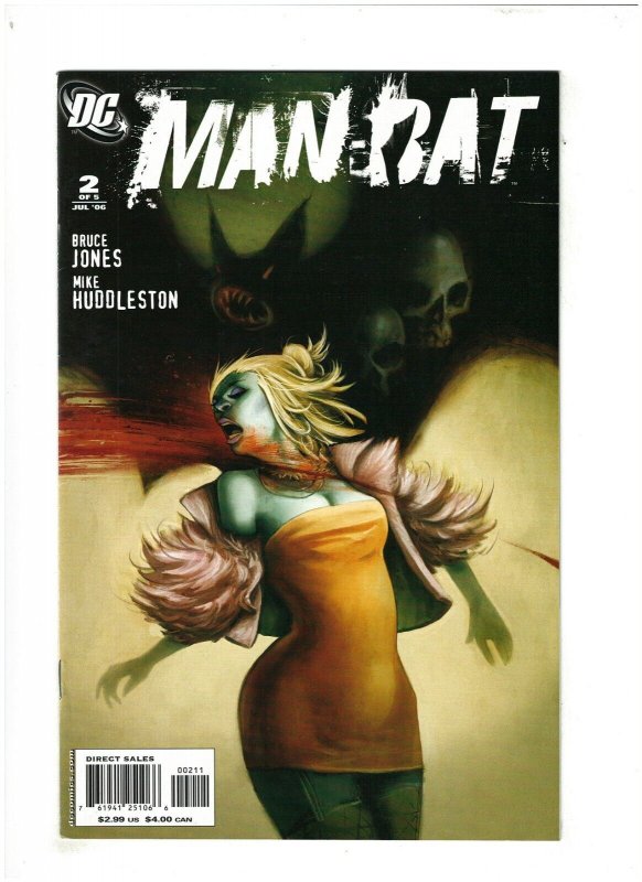 Man-Bat #2 NM- 9.2 DC Comics 2006 Batman & Hush app. 761941251066