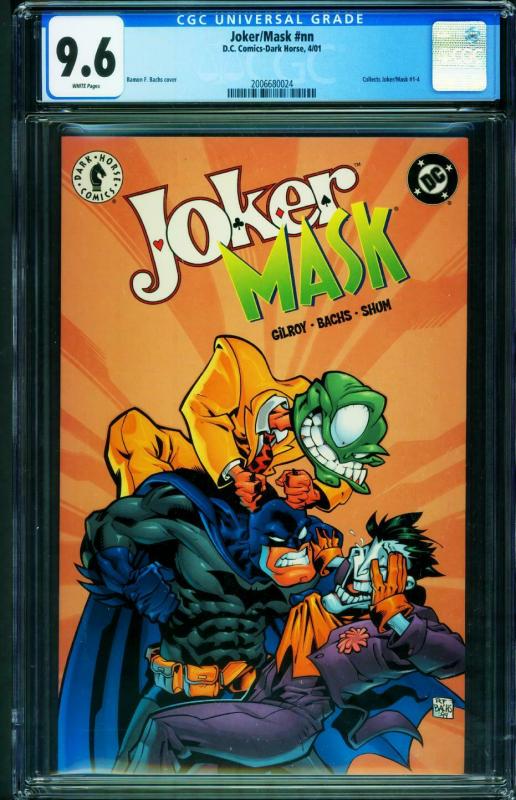 Joker/Mask #1 2000 CGC 9.6 DC comic book 2006680024