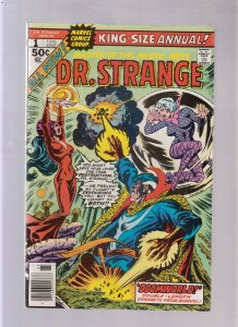 Dr. Strange Annual #1 - Dave Cocrum Cover (6/6.5) 1976