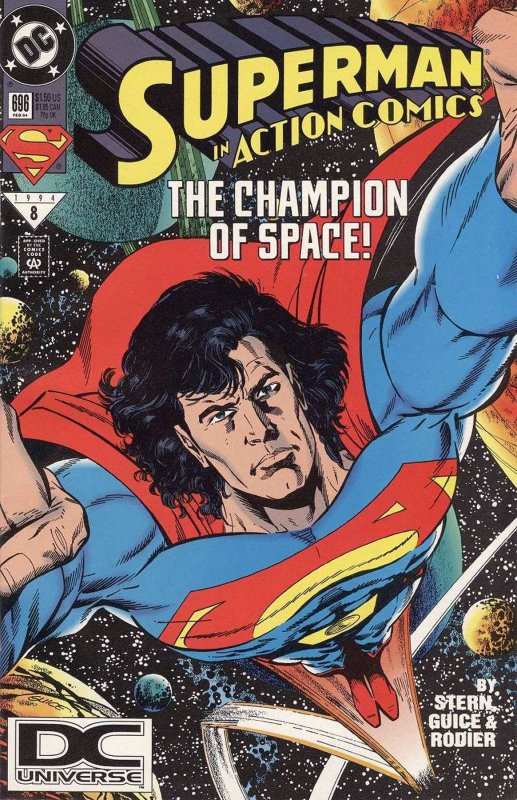 Action Comics #696 (2nd) VG ; DC | low grade comic DC Universe Variant - Superma