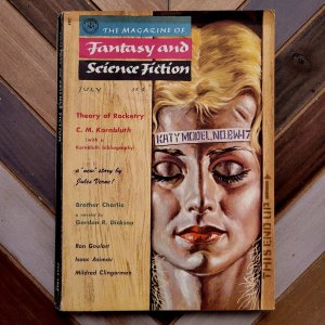 Mag of Fantasy & Science Fiction Vol.15 #1 FN (Jul 1958) Asimov | J.Verne | Pulp