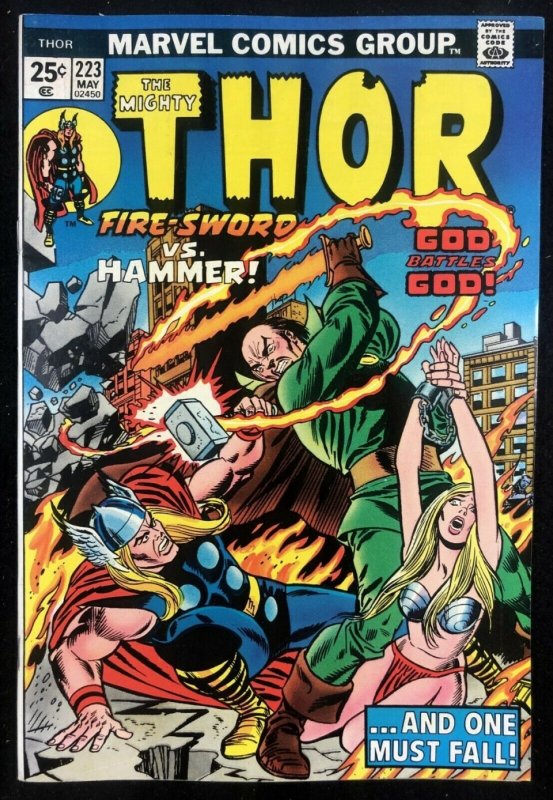 Thor (1966) #223 VF+ (8.5) With Hercules & Pluto War God