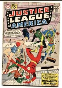 JUSTICE LEAGUE OF AMERICA #5 comic book 1960-1st DR DESTINY-vg
