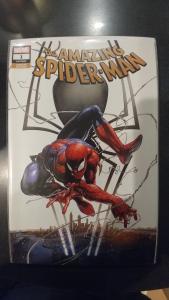 THE AMAZING SPIDER-MAN #1 FRANKIE'S COMIC'S VARIANT SIGNED BY CLAYTON CRAIN COA