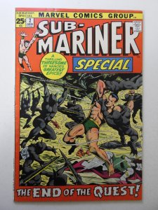 Sub-Mariner Annual #2 (1972) FN- Condition!