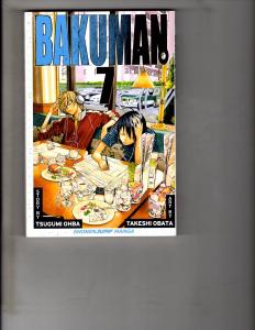 Bakuman Vol 7 TPB Manga Anime Death Note Bleach Naruto Dragonball WR1