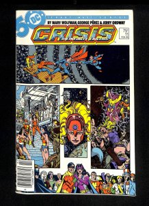 Crisis on Infinite Earths #11 Newsstand Variant