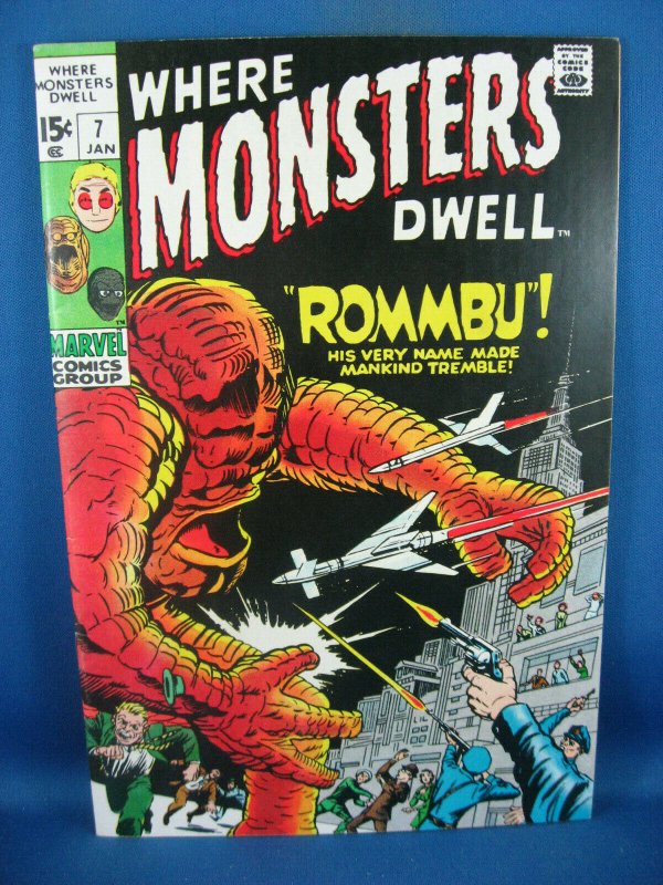 WHERE MONSTERS DWELL 7 NM- 1970