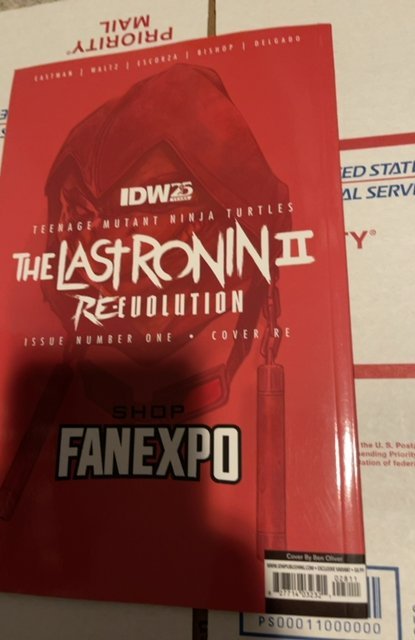 TMNT THE LAST RONIN II RE-EVOLUTION #1 | VIRGIN EXCLUSIVE LTD 1200 | BEN OLIVER