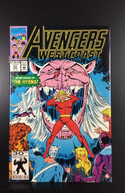 Avengers West Coast #83 (1992)