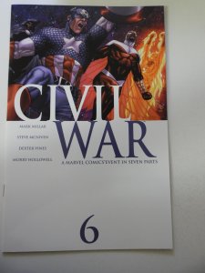 Civil War #6 (2006) NM- Condition