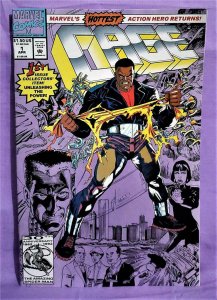 Marc McLaurin CAGE #1 - 3, 9 Dwayne Turner Punisher App (Marvel, 1992)!