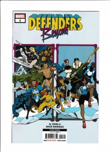 DEFENDERS: BEYOND #01 (2022) JAVIER RODRIGUEZ | SECOND PRINT | TRADE DRESS