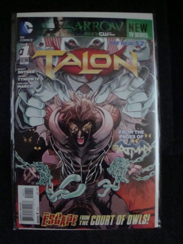 Talon #1 Guillem March Cover Court of Owls Scott Snyder Story New 52!