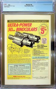 Warlock #9 Regular Edition (1975) - CGC 8.5 - Cert#3981192001