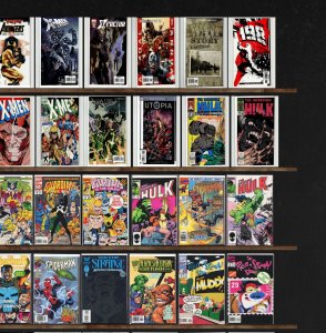 Huge Lot 150+ Comics with The Incredible Hulk, Thunderbolts & More!