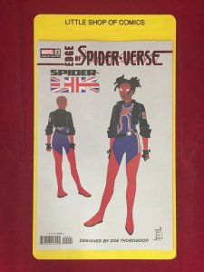 Edge of Spider-Verse #2 1:10 Thorogood Design Variant NM 1st Spider-UK