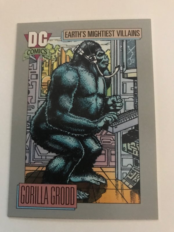 GORILLA GROOD #96 card : 1992 DC Universe Series 1, NM/M, Impel;  Flash villain