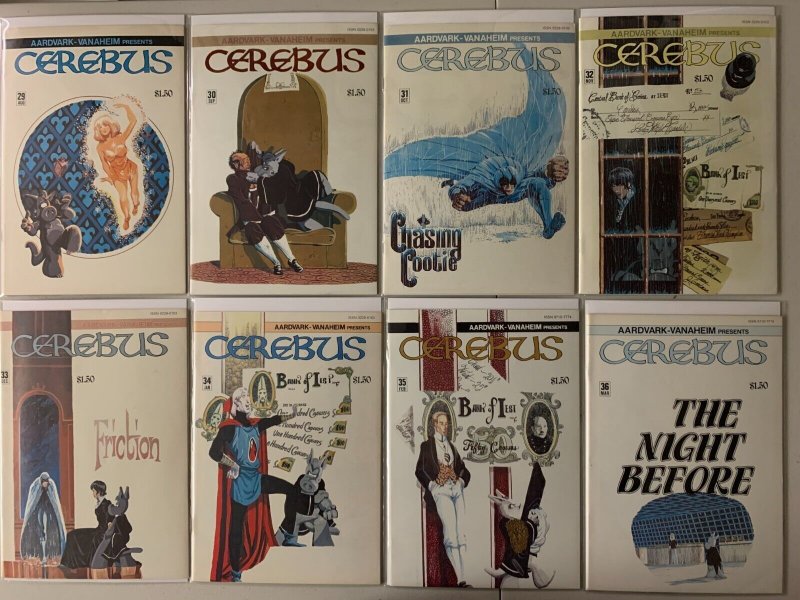 Cerebus Aardvark-Vanaheim comics run #21-70 50 diff 6.0 (1980-85)