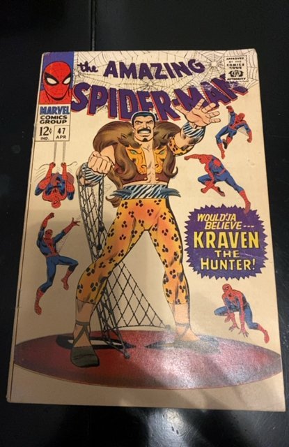 The Amazing Spider-Man #47 (1967) Kracen the hunter