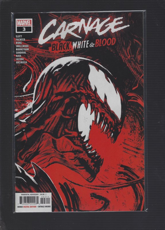 Carnage: Black, White & Blood #3