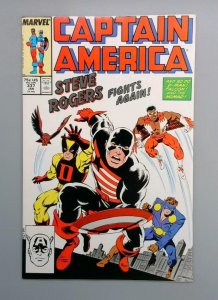 Captain America #337, VF/NM 1st US Agent Costume Marvel, 1988 JR1