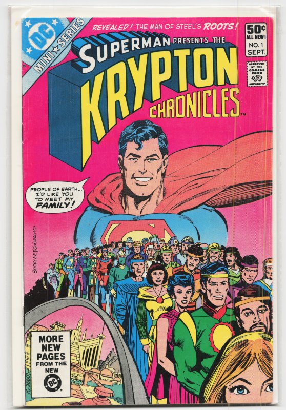 Krypton Chronicles #1 (1981) Wonder Woman