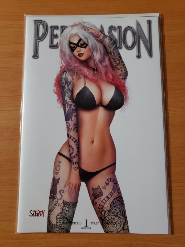 A SUPER SEXXY Black Cat Lingerie Variant Cover Persuasion #1