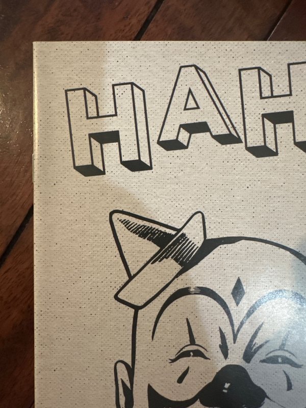 Haha #1 Second Print Cover (2021)
