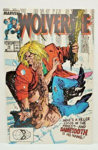 Wolverine #10 (Aug 1989, Marvel)  Sabretooth appearance 1st Silver Fox *KEY*