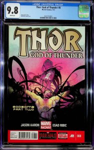 Thor: God of Thunder #8 (2013) - CGC 9.8 - Cert#4657734002