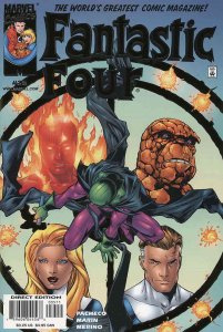 Fantastic Four (Vol. 3) #35A VF/NM ; Marvel | Diablo Gold Foil Variant