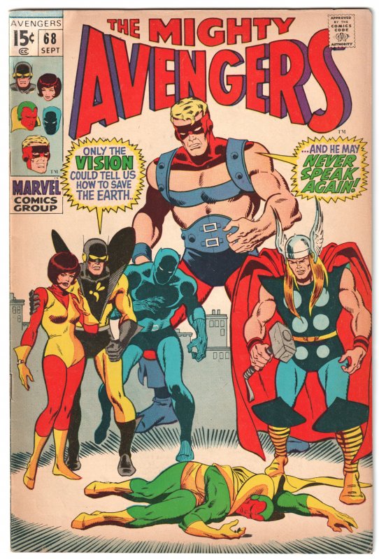 The Avengers #68 (1969)