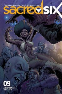 Sacred Six #9 2021 Roux Cover B Dynamite Entertainment H10
