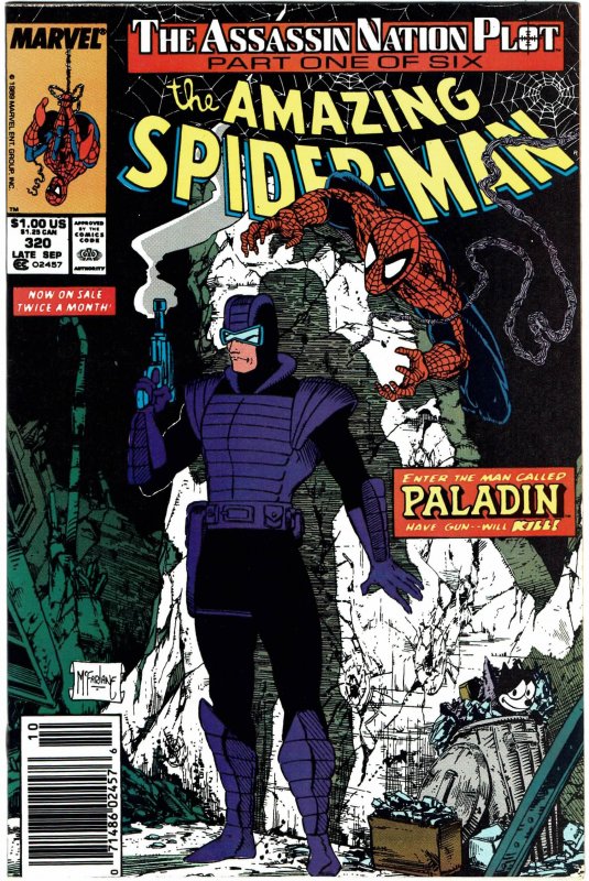 Amazing Spider-Man #320 Todd McFarlane Newsstand NM