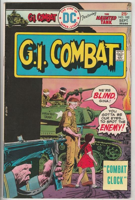 G.I. Combat #182 (Sep-75) VF High-Grade The Haunted Tank