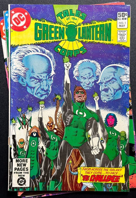 Tales of the Green Lantern Corps #1-3 [Lot of 3 bks] (1981) VF/NM - Many 1st App