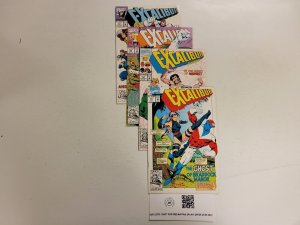 4 Excalibur Marvel Comic Books #55 56 57 63 52 TJ28