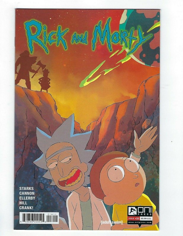 Rick And Morty # 16 Cover A 1st Print NM Oni Press Adult Swim  