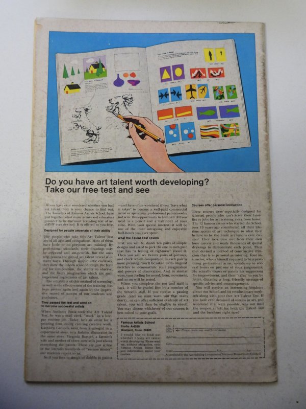 Daredevil #59 (1969) VG Condition centerfold detached at one staple