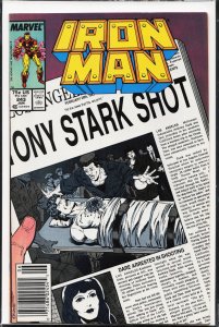 Iron Man #243 (1989) Iron Man