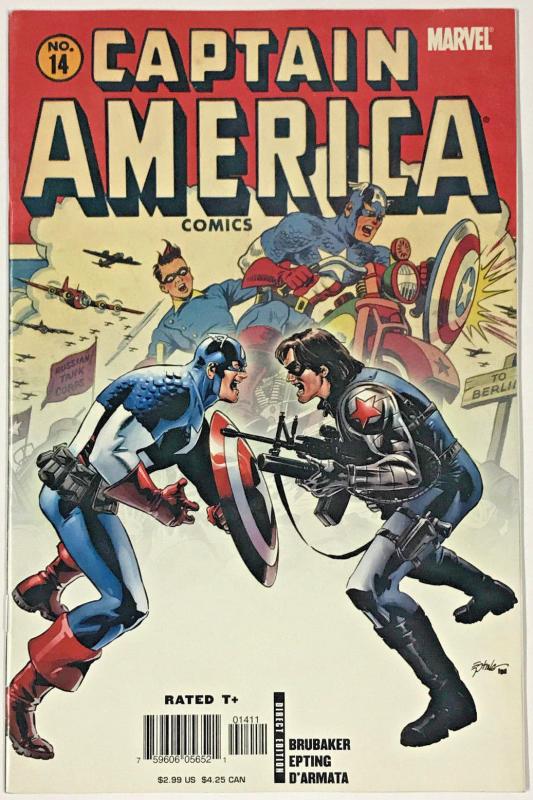 CAPTAIN AMERICA#14 NM 2006 'WINTER SOLDIER' MARVEL COMICS