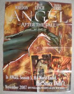 ANGEL AFTER THE FALL Promo Poster, 18x24, 2007, Unused, more in our  store