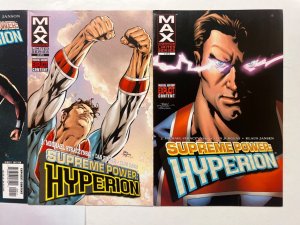 4 Marvel Comics Hyperion # 1 2 5 + X-Men # 395 Avengers Defenders Thor 94 JS46