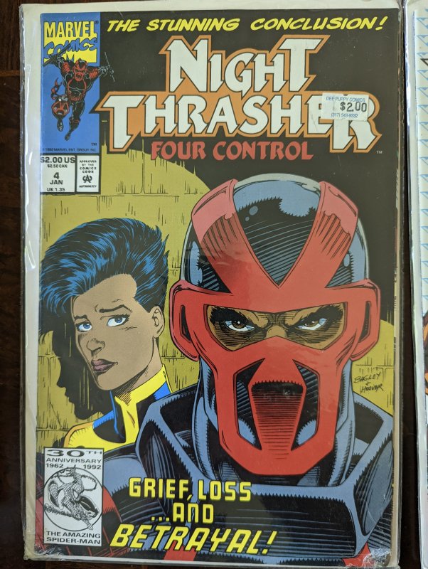 Night Thrasher: Four Control #1 Direct Edition (1992)