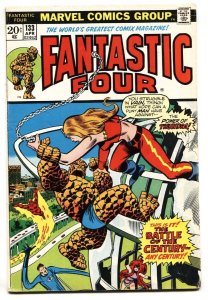 FANTASTIC FOUR #133 comic book-1973-Thundra vs. Thing