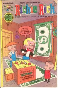 RICHIE RICH  (1960-1991) 158 G-VG Sept. 1977 COMICS BOOK