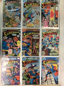 Superman (1976) Complete Set # 300-349 (VF/NM) The Line Of DC Super-Stars