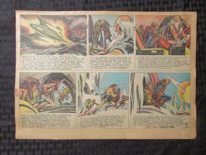 1952 FLASH GORDON Color Newspaper Strips by Mac Raboy LOT of 7 VG 3/30 - 6/1